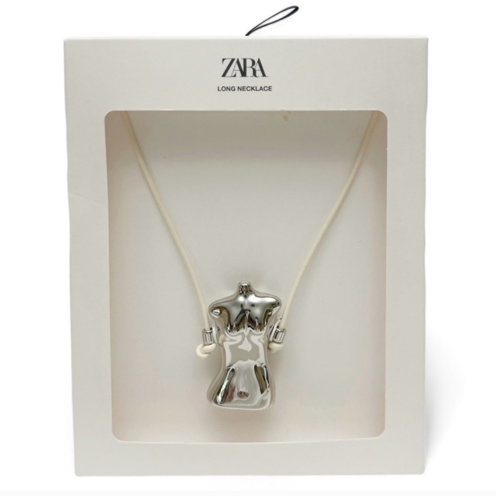 ZARA Bust Charm Necklace